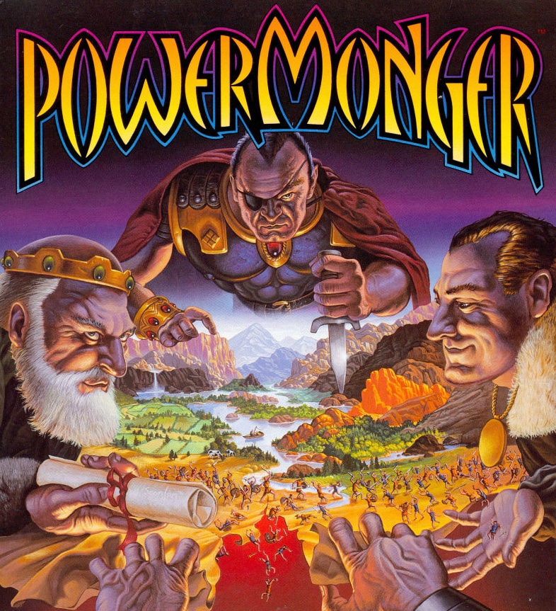 powermonger amiga 1990 cover