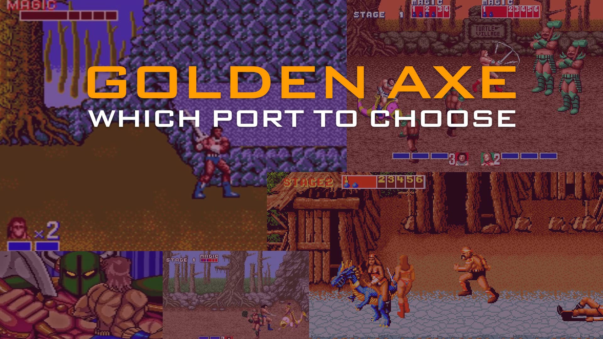 golden axe which port to choose
